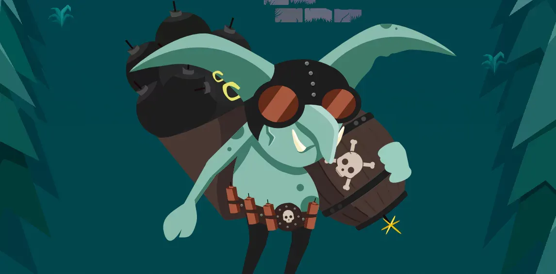 A screenshot of Ranger Quest's new boss.
