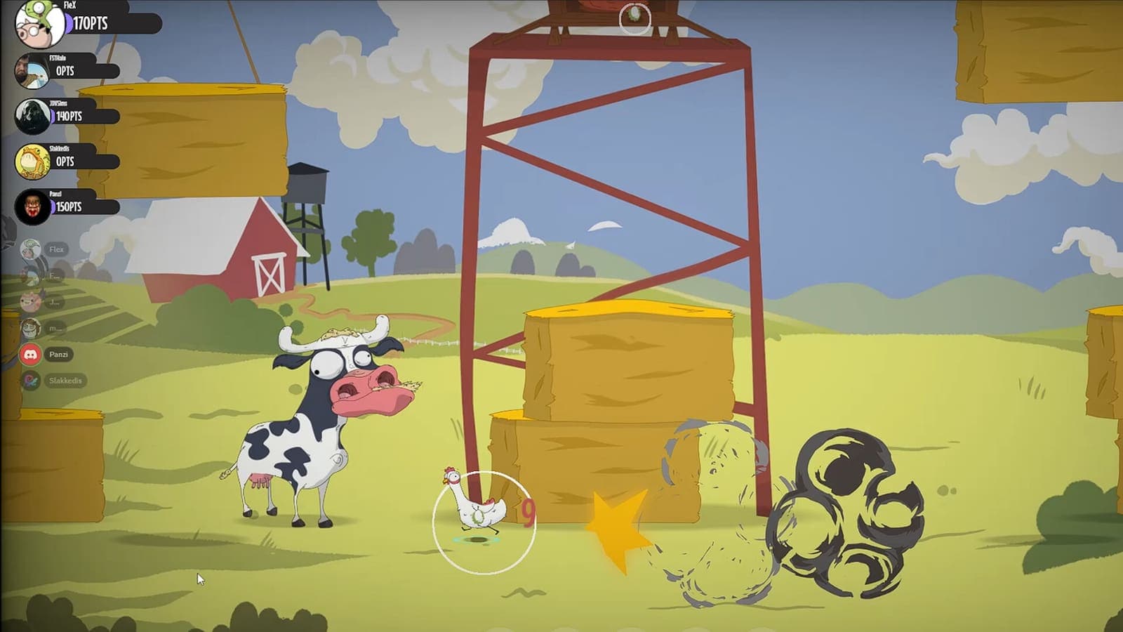 Screenshot from the Steam store page for Mighty Peckers.